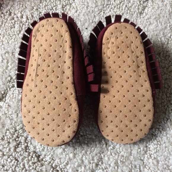 Vintage Pink Bunting Sleeper + Hat & Moccasins - Picture 10 of 13